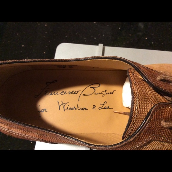 Francesco Benigno luxury boat shoes handmade Italy - Picture 5 of 6